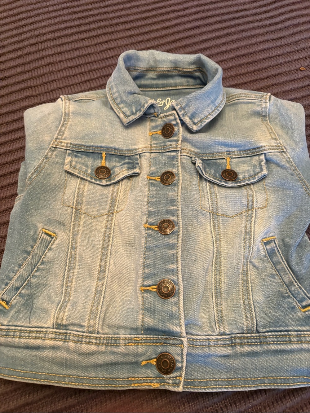 Cat & Jack Light Blue Denim Jacket for Kids